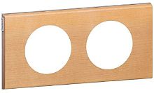 Рамка универсальная Legrand Celiane Corian 2-м. дерево клен картинка